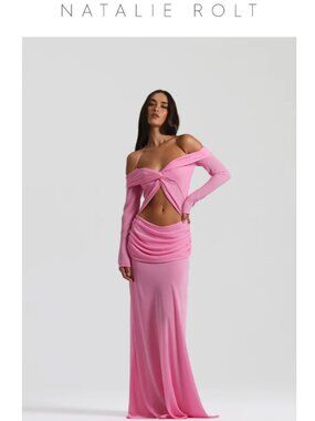 Natalie Rolt *NEW* Candy Pink Emily Gown